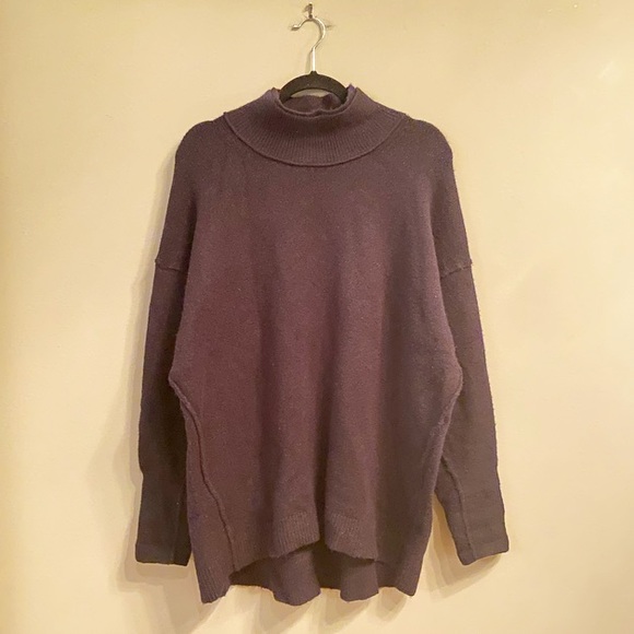 Free People Afterglow Mock Neck Sweater, Size Small - Picture 4 of 12